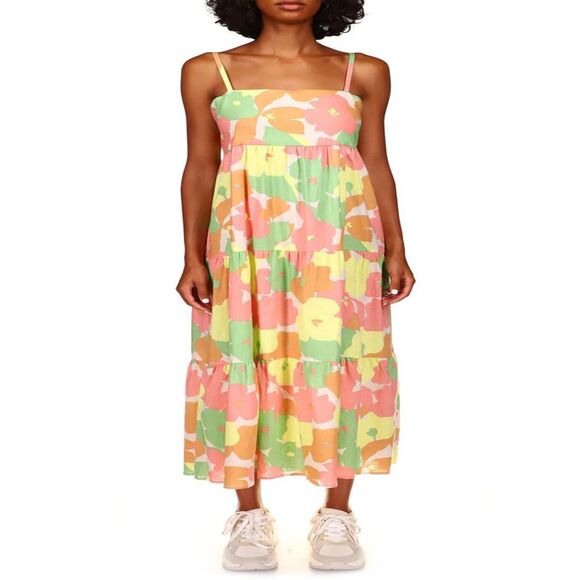 Sanctuary Getaway Printed Maxi Dress In Flower Burst XL - Picture 2 of 3